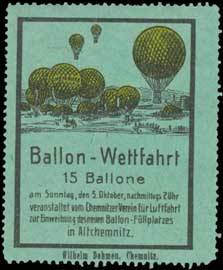 Ballon-Wettfahrt