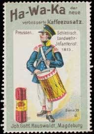 Schlesischer Landwehr Infanterist 1813