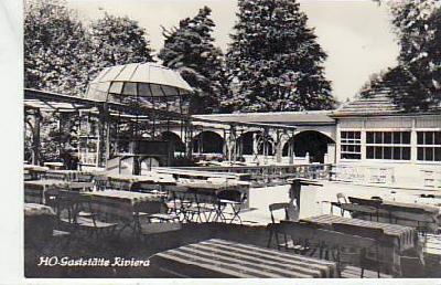 Berlin Grünau Gaststätte Riviera 1956