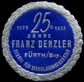 25 Jahre Franz Denzler