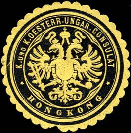 Kaiserlich und Königlich Oesterreich - Ungarische Consulat - Hongkong