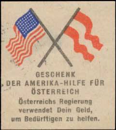 Amerika Hilfe für Österreich