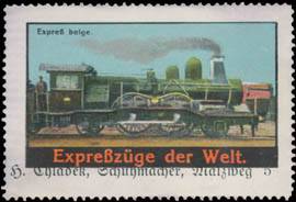 Eisenbahn Expreßzug Belge