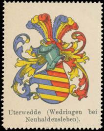 Uterwedde Wappen (Wedringen bei Neuhaldensleben)