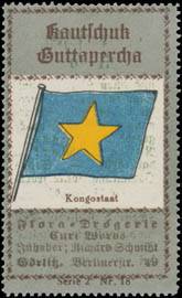 Flagge Kongostaat