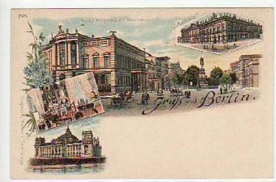 Berlin Mitte Litho ca 1900