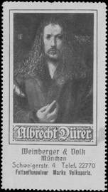 Albrecht Dürer - Fettseifenpulver Marke Volksperle