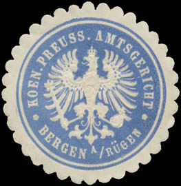 K.Pr. Amtsgericht Bergen auf Rügen