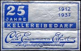 25 Jahre Kellereibedarf Carl Eisenmann - Erfurt