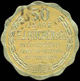 50 Jahre Metallgiesserei F. J. Küchen & Co.