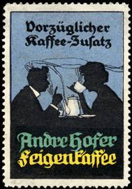 Vorzüglicher Kaffee - Zusatz - Andre Hofer Feigenkaffee
