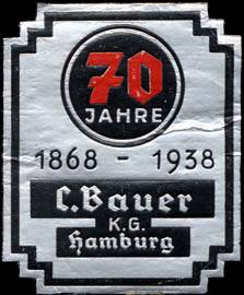 70 Jahre C. Bauer KG - Hamburg