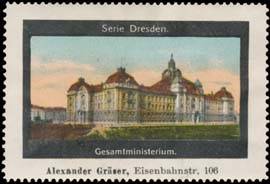 Gesamtministerium Dresden