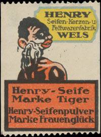 Henry-Seife Marke Tiger