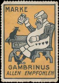 Bier Marke Gambrinus