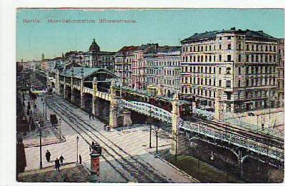 Berlin Schöneberg Hochbahn Bülowstrasse 1912