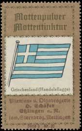 Handelsflagge Griechenland