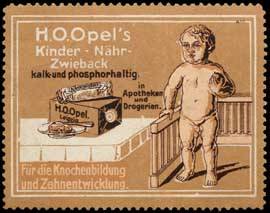 H.O. Opels Kinder- Nährzwieback