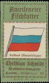 Rußland-Handelsflagge