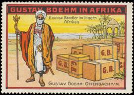 Gustav Boehm in Afrika