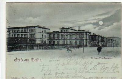 Berlin Kreuzberg Urban Krankenhaus 1898