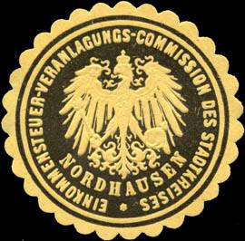 Einkommensteuer - Veranlagungs - Kommission des Stadtkreises Nordhausen
