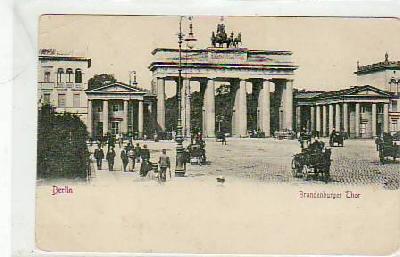 Berlin Mitte Brandenburger Tor ca 1905