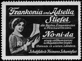 Frankonia und Adsella Stiefel