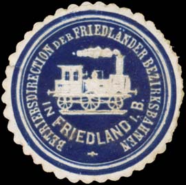 Betriebsdirection der Friedländer Bezirksbahnen