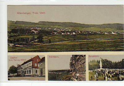 Altenbergen Gasthof, Hainfelsen, Kandelaber ca 1920