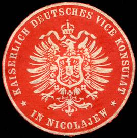 Kaiserlich Deutsches Vice Konsulat in Nicolajew