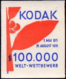 Kodak 100.000 $ Welt - Wettbewerb