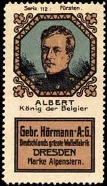 Albert König der Belgier