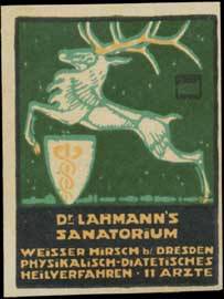 Dr. Lahmanns Sanatorium Weisser Hirsch
