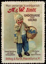 A. & W. Lindt Chocolade und Cacao