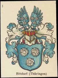 Bittdorf Wappen (Thüringen)