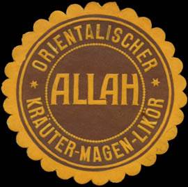 Allah Orientalischer Kräuter-Magen-Likör