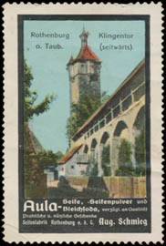 Klingentor Rothenburg o.d. Tauber