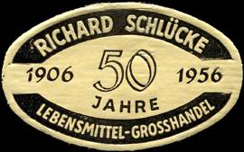 50 Jahre Richard Schlücke Lebensmittel - Grosshandel