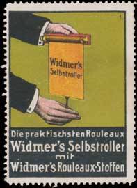 Widmers Selbstroller mit Rouleaux-Stoffen