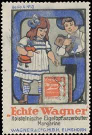 Echte Wagner Margarine - Kind mit Puppe