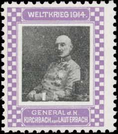 General Kirchbach auf Lauterbach