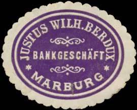 Bank Justus Wilhelm Berdux
