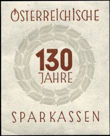130 Jahre Österreichische Sparkassen