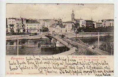 Berlin Spandau Charlotten-Brücke 1903