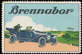 Brennabor-Auto-Reifen