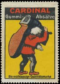 Cardinal Gummi-Absätze