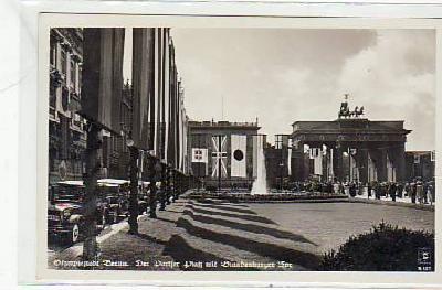 Berlin Mitte Brandenburger Tor Olymiade 1936