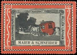 Briefmarkenhandlung Maier & Schneider