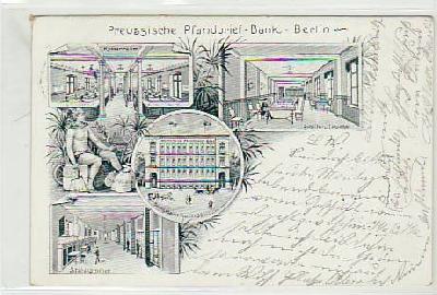 Berlin Mitte Preussische Pfandbrief-Bank  1901